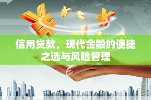 江孜信用贷款，现代金融的便捷之选与风险管理