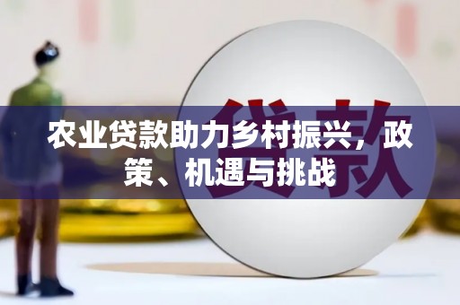 江孜农业贷款助力乡村振兴，政策、机遇与挑战