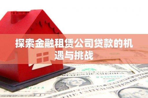 江孜探索金融租赁公司贷款的机遇与挑战