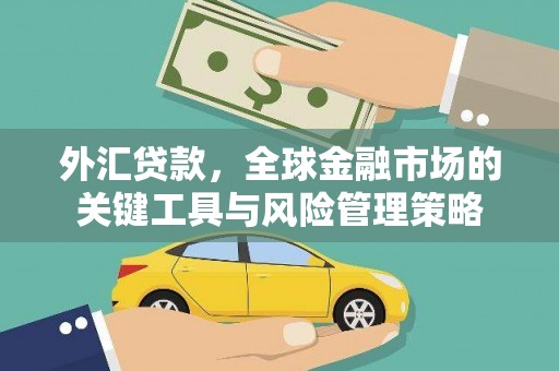 江孜外汇贷款，全球金融市场的关键工具与风险管理策略