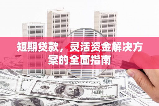 江孜短期贷款，灵活资金解决方案的全面指南