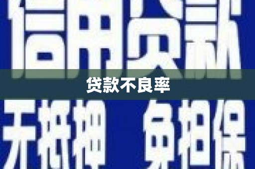 江孜贷款不良率