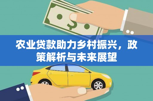 江孜农业贷款助力乡村振兴，政策解析与未来展望