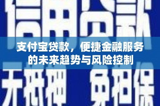 江孜支付宝贷款，便捷金融服务的未来趋势与风险控制