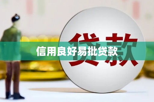 江孜信用良好易批贷款