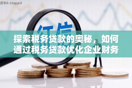 江孜探索税务贷款的奥秘，如何通过税务贷款优化企业财务