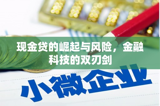 江孜现金贷的崛起与风险，金融科技的双刃剑