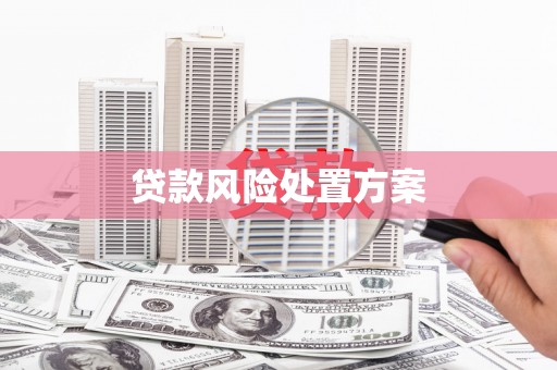 江孜贷款风险处置方案
