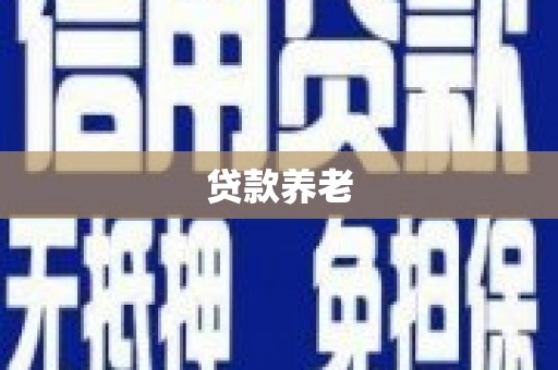 江孜贷款养老