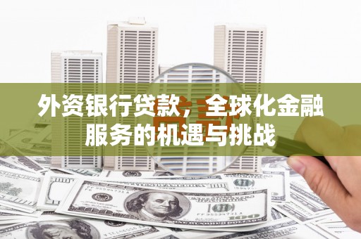 江孜外资银行贷款，全球化金融服务的机遇与挑战
