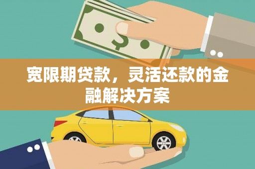 江孜宽限期贷款，灵活还款的金融解决方案