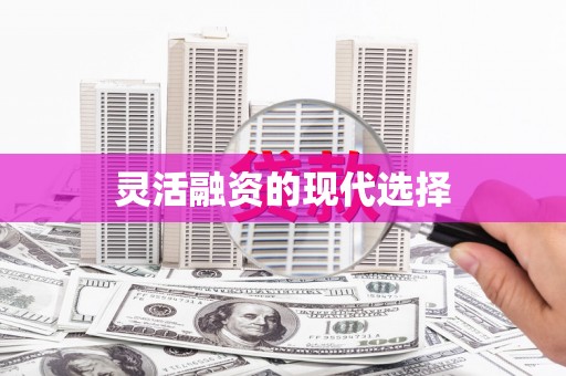 江孜灵活融资的现代选择