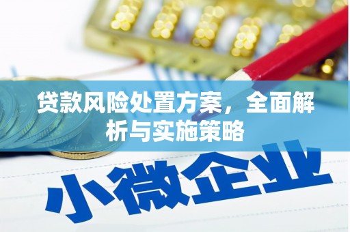 江孜贷款风险处置方案，全面解析与实施策略