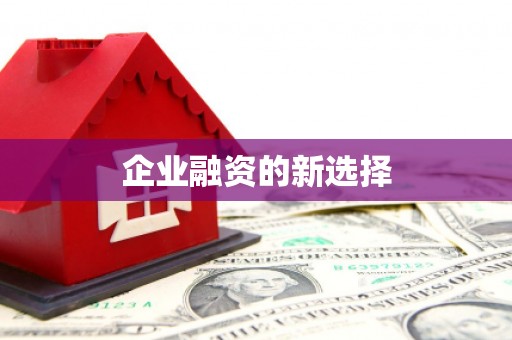 江孜企业融资的新选择