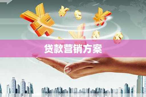 江孜贷款营销方案