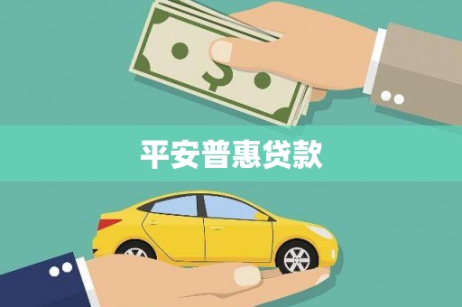 江孜平安普惠贷款